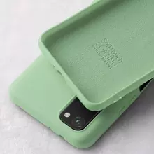Чехол бампер для Huawei P40 Pro Plus X-Level Silicone Mint (Мятный)