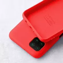 Чехол бампер для Huawei Y5p X-Level Silicone Red (Красный)