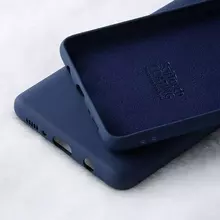Чехол бампер для Samsung Galaxy A11 X-Level Silicone Blue (Синий)