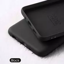 Чехол бампер для Samsung Galaxy Note 10 Lite X-Level Silicone Black (Черный)