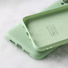Чехол бампер для Xiaomi Mi Note 10 X-Level Silicone Green (Зеленый)
