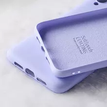 Чехол бампер для Xiaomi Mi Note 10 X-Level Silicone Violet (Фиолетовый)