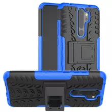 Чехол бампер для Xiaomi Redmi Note 8 Pro Nevellya Case Blue (Синий)
