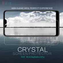 Защитная пленка для Xiaomi Redmi 6 Pro Nillkin Anti-Fingerprint Film Crystal Clear (Прозрачный)