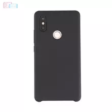 Чехол бампер для Xiaomi Mi8 Xiaomi Silicone Protective Black (Черный)