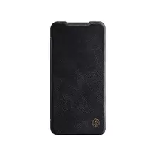 Чехол книжка для Xiaomi Redmi Note 9 Nillkin Qin Black (Черный)