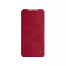 Чехол книжка для Xiaomi Redmi 10X 4G Nillkin Qin Red (Красный)