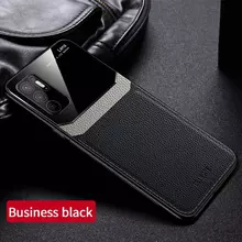 Чехол бампер для Xiaomi Redmi Note 10 5G Anomaly Plexiglass Black (Черный)