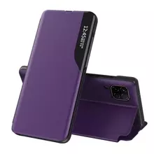 Чехол книжка для Samsung Galaxy M32 Anomaly Smart View Flip Purple (Фиолетовый)