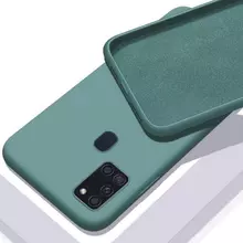 Чехол бампер для Motorola Moto G30 Anomaly Silicone Dark Green (Темно Зеленый)