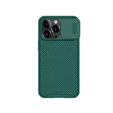 Чехол бампер для Apple iPhone 13 Pro Max Nillkin CamShield Pro Deep Green (Темно Зеленый)