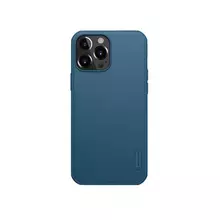 Чехол бампер для Apple iPhone 13 Pro Max Nillkin Super Frosted Shield Pro Blue (Синий)