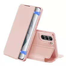 Чехол книжка для Samsung Galaxy S21 FE Dux Ducis Skin X Pink (Розовый)