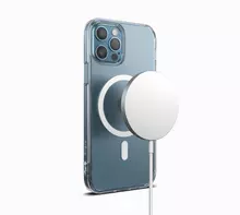 Чехол бампер для iPhone 12 / iPhone 12 Pro Ringke Fusion Magnetic Crystal Clear (Прозрачный)