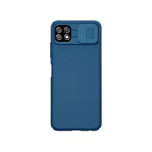 Чехол бампер для Samsung Galaxy A22 5G Nillkin CamShield Blue (Синий)