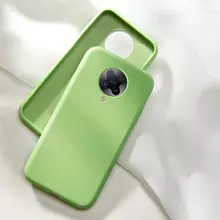 Чехол бампер для Nokia G30 Anomaly Silicone Light Green (Светло Зеленый)