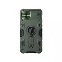 Чехол бампер Nillkin CamShield Armor для iPhone 12 / iPhone 12 Pro Green (Зеленый)