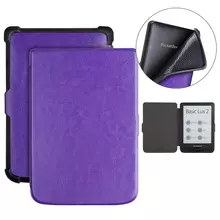 Чехол Anomaly Leather Horse Flip Tpu+Pu для электронной книги PocketBook 6" 606 616 627 628 632 633 Purple