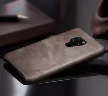 Чехол бампер для Nokia G20 X-Level Leather Bumper Dark Coffe (Кофейный)