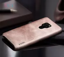 Чехол бампер для Nokia G20 X-Level Leather Bumper Gold (Золотой)