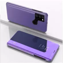 Чехол книжка для Motorola Moto G30 Anomaly Clear View Lilac Purple (Пурпурный)