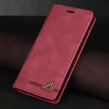 Чехол книжка для Samsung Galaxy A52 Anomaly Wallet Case Red (Красный)