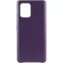 Кожаный чехол AHIMSA PU Leather Case (A) для Samsung Galaxy S10 Lite Фиолетовый