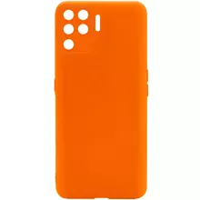 Силиконовый чехол Candy Full Camera для Oppo A94 Оранжевый / Orange