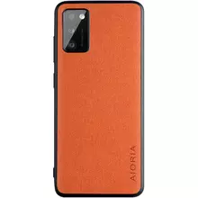 Чехол AIORIA Textile PC+TPU для Samsung Galaxy A41 Оранжевый