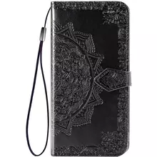 Кожаный чехол (книжка) Art Case с визитницей для Samsung Galaxy M31 Черный