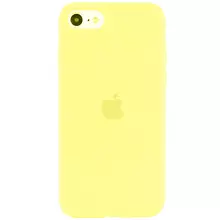 Чехол Silicone Case Full Protective (AA) для Apple iPhone SE (2020) Желтый / Pollen