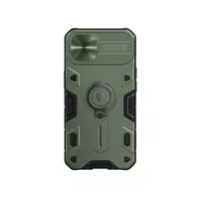 Чехол бампер для iPhone 13 Nillkin CamShield Armor Green (Зеленый) 6902048223011
