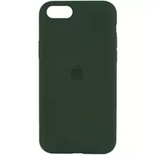 Чехол Silicone Case Full Protective (AA) для Apple iPhone SE (2020) Зеленый / Cyprus Green