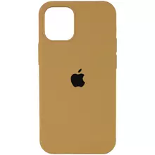 Чехол Silicone Case Full Protective (AA) для Apple iPhone 13 Pro (6.1"") Золотой / Gold