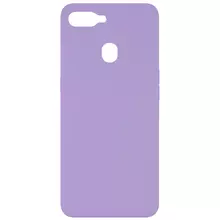 Чехол Silicone Cover Full without Logo (A) для Oppo A5s / Oppo A12 Сиреневый / Dasheen