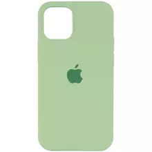 Чехол Silicone Case Full Protective (AA) для Apple iPhone 13 Pro (6.1"") Мятный / Mint