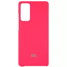 Чехол Silicone Cover (AAA) для Xiaomi Mi 10T / Mi 10T Pro Розовый / Shiny pink