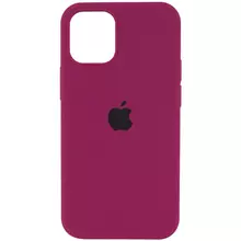 Чехол Silicone Case Full Protective (AA) для Apple iPhone 13 Pro (6.1"") Бордовый / Maroon