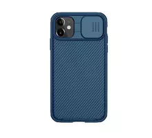 Чехол бампер для iPhone 11 Nillkin CamShield Pro Magnetic Blue (Синий) 6902048215535