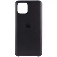 Кожаный чехол AHIMSA PU Leather Case Logo (A) для Apple iPhone 12 Pro Max (6.7"") Черный