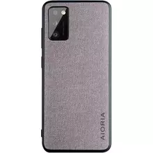 Чехол AIORIA Textile PC+TPU для Samsung Galaxy A41 Серый