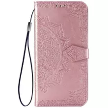 Кожаный чехол (книжка) Art Case с визитницей для Samsung Galaxy M31 Розовый