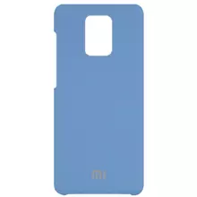 Чехол Silicone Cover (AAA) для Xiaomi Redmi Note 9s / Note 9 Pro / Note 9 Pro Max Синий / Denim Blue