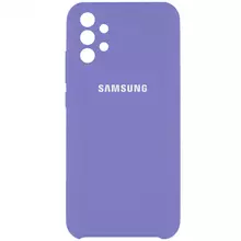 Чехол Silicone Cover Full Camera (AAA) для Samsung Galaxy A52 4G / A52 5G Сиреневый / Elegant Purple