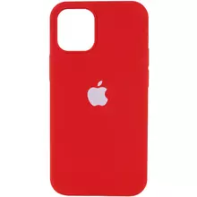 Чехол Silicone Case Full Protective (AA) для Apple iPhone 13 mini (5.4"") Красный / Dark Red