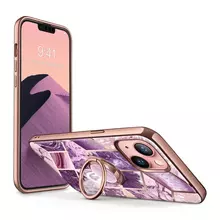 Чехол бампер для iPhone 13 i-Blason Cosmo Snap Marble Purple (Мрамор Фиолетовый) 843439114050