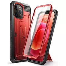 Чехол бампер для iPhone 13 Pro Supcase Unicorn Beetle PRO Metallic Red (Металлик красный) 843439114326