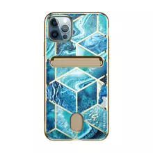 Чехол бампер для iPhone 13 Pro Max i-Blason Cosmo Snap Ocean Blue (Океан Синий) 843439114494