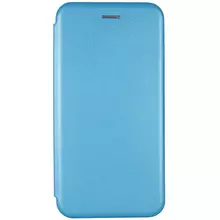 Кожаный чехол (книжка) Classy для Samsung Galaxy M31s Голубой