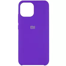 Чехол Silicone Cover (AAA) для Xiaomi Mi 11 Фиолетовый / Violet